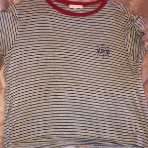 striped top from pacsun